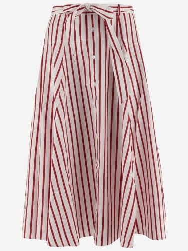 Striped Cotton Skirt - Polo Ralph Lauren - Modalova