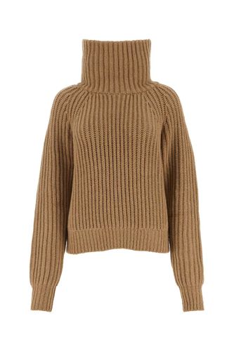 Khaite Camel Cashmere Sweater - Khaite - Modalova