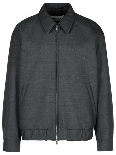 Lanvin Grey Wool Jacket - Lanvin - Modalova