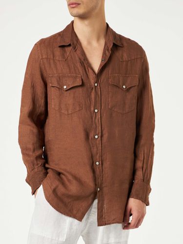 Man Linen Shirt - MC2 Saint Barth - Modalova