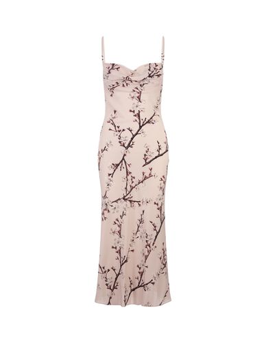 Flower Midi Dress In - Alexander McQueen - Modalova