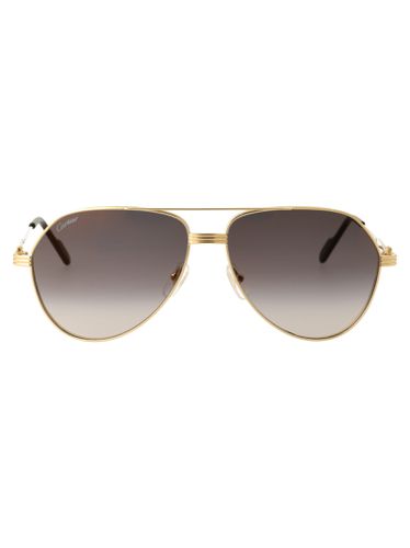 Cartier Eyewear Ct0303s Sunglasses - Cartier Eyewear - Modalova