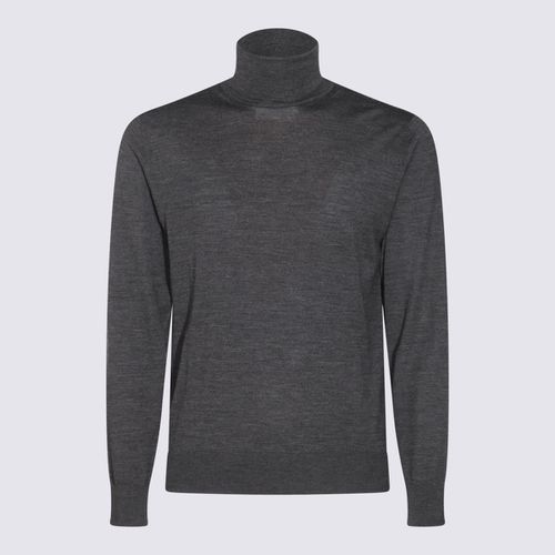 Cruciani Grey Wool Knitwear - Cruciani - Modalova