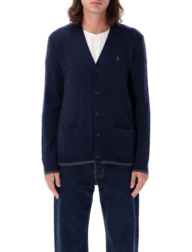 Cable Knit Cardigan - Polo Ralph Lauren - Modalova