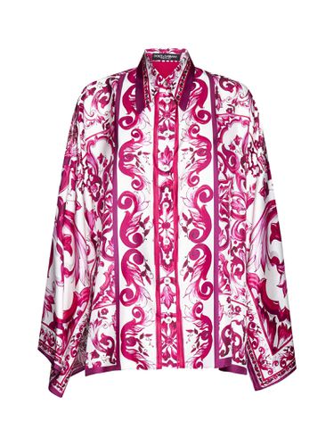 Majolica Print Shirt - Dolce & Gabbana - Modalova