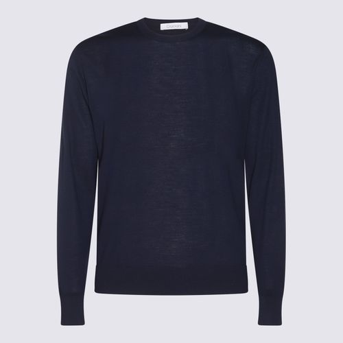 Cruciani Blue Wool Knitwear - Cruciani - Modalova