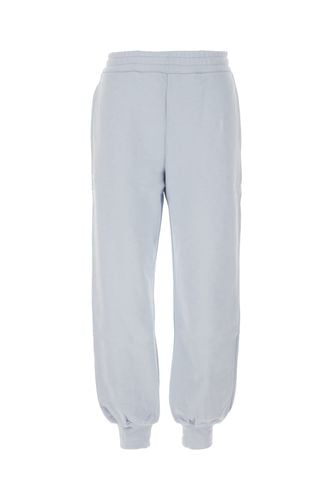 Powder Blue Cotton Joggers - Alexander McQueen - Modalova