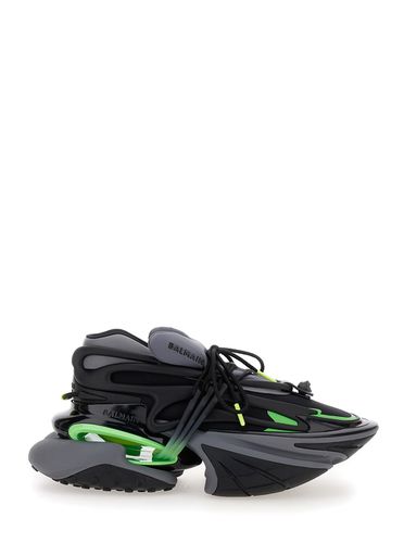 Unicorn Low Top Sneakers In Neoprene And Leather Man - Balmain - Modalova