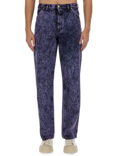 Marni Marbled Effect Jeans - Marni - Modalova