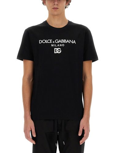 Dolce & Gabbana T-shirt Con Logo - Dolce & Gabbana - Modalova