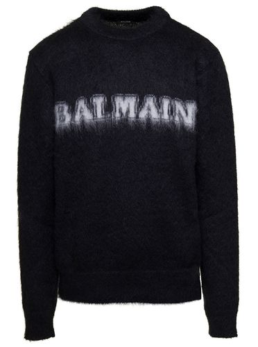 Retro Brushed Mohair Sweater - Balmain - Modalova
