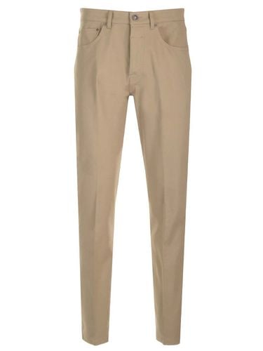 Lardini Slim Fit Cotton Trousers - Lardini - Modalova