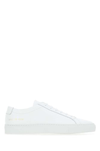 White Leather Original Achilles Sneakers - Common Projects - Modalova