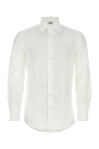 Etro White Jacquard Shirt - Etro - Modalova