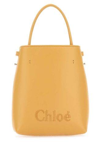 Peach Leather Micro Chloã Sense Handbag - Chloé - Modalova