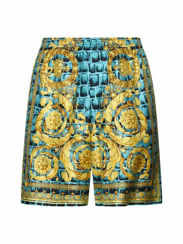 Versace Baroccodile Shorts - Versace - Modalova