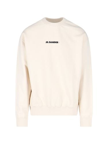 Cotton Crew-neck Sweatshirt - Jil Sander - Modalova