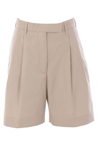 Typewriter Cloth Double Pleat Shorts - Thom Browne - Modalova