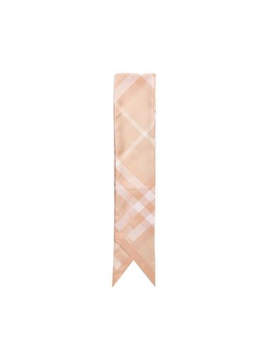 Burberry Check Thin Scarf - Burberry - Modalova