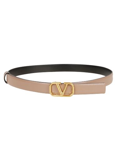 Valentino Garavani Logo Buckle Belt - Valentino Garavani - Modalova