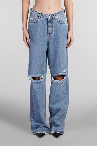 Séfr Jeans In Blue Cotton - Séfr - Modalova