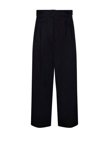 Belted Straight Leg Pants - 'S Max Mara - Modalova