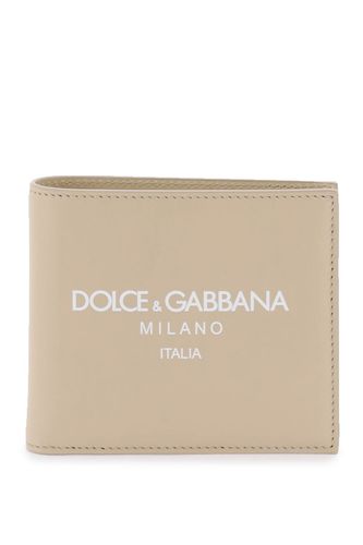 Logo Print Bifold Wallet - Dolce & Gabbana - Modalova
