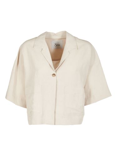 PM Cropped One-buttoned Blazer - 8PM - Modalova