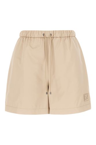 Fendi Dove Grey Polyester Shorts - Fendi - Modalova