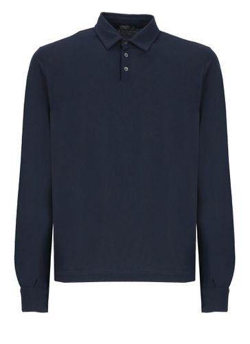 Zanone Cotton Polo Shirt - Zanone - Modalova