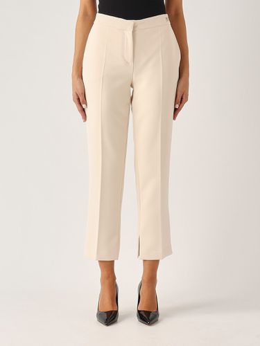 Poliester Trousers - Elisabetta Franchi - Modalova