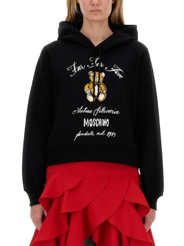 Moschino Sweatshirt With Logo - Moschino - Modalova