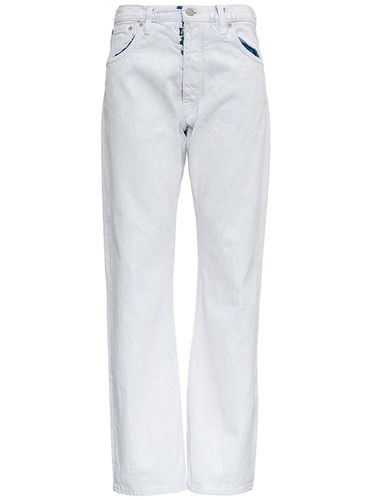 White Five Pockets Trompe Loeil Jeans - Maison Margiela - Modalova