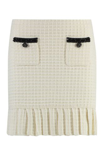 Self-portrait Knitted Mini Skirt - self-portrait - Modalova