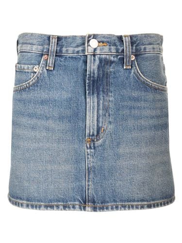 AGOLDE Denim Mini Skirt - AGOLDE - Modalova