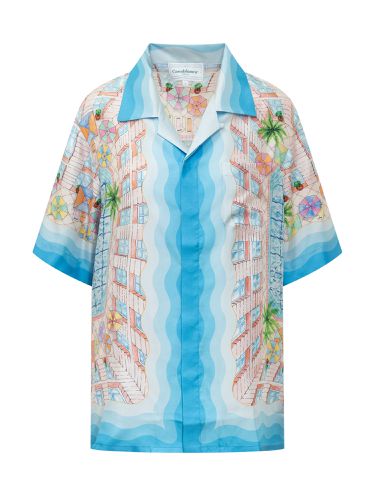 Silk Casablanca Pool Shirt - Casablanca - Modalova