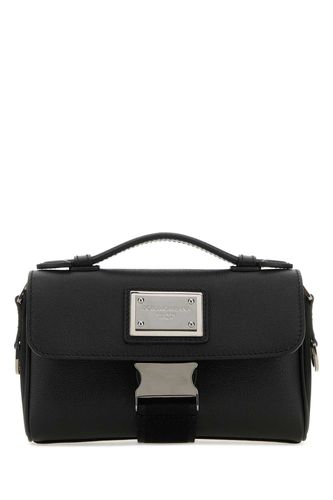 Black Leather Handbag - Dolce & Gabbana - Modalova