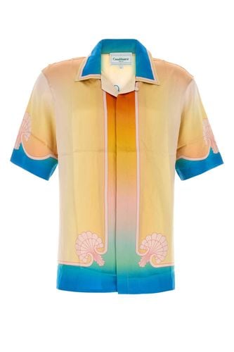 Casablanca Printed Silk Shirt - Casablanca - Modalova