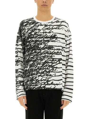 Balmain love Letter T-shirt - Balmain - Modalova