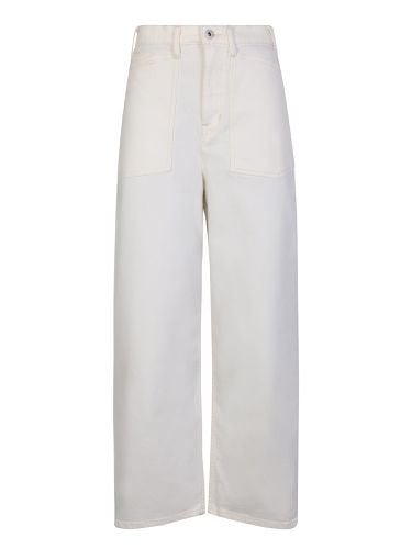 Kenzo White Carrot Jeans - Kenzo - Modalova