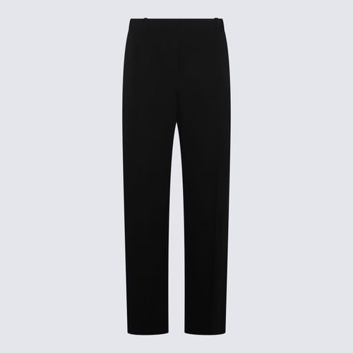 The Row Black Wool Pants - The Row - Modalova