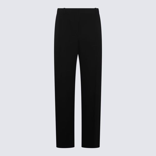 The Row Black Wool Pants - The Row - Modalova