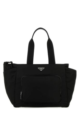 Prada Black Nylon Shopping Bag - Prada - Modalova
