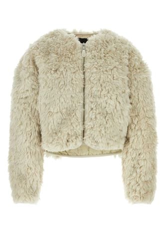 Entire Studios Ivory Eco Fur Coat - Entire Studios - Modalova