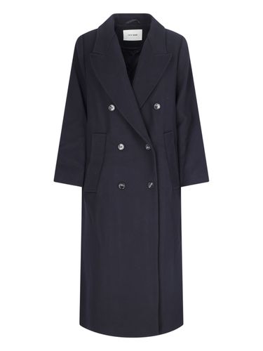 Clemence Double-breasted Coat - Ivy Oak - Modalova