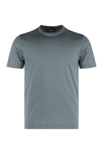 Canali Cotton Crew-neck T-shirt - Canali - Modalova