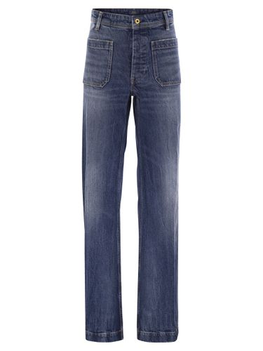 Wide-leg Jeans In Stretch Cotton - Polo Ralph Lauren - Modalova