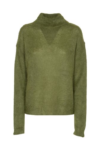 Dondup Ribbed Neck Sweater - Dondup - Modalova