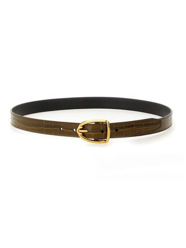 Embossed Bulck-fastened Belt - Tom Ford - Modalova