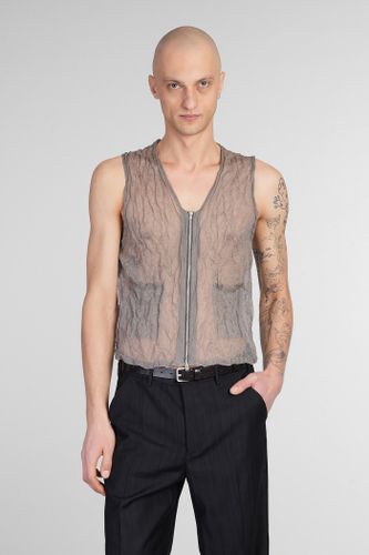 Our Legacy Vest In Grey Silk - Our Legacy - Modalova